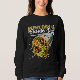 Sudadera todos los días se celebra el día del burrito