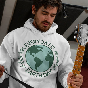 Sudadera Todos los Días son el Día de la Tierra - Amante de