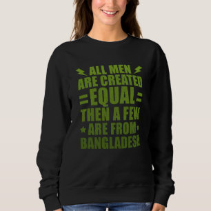 Sudadera Todos los hombres son creados iguales Humor urugua