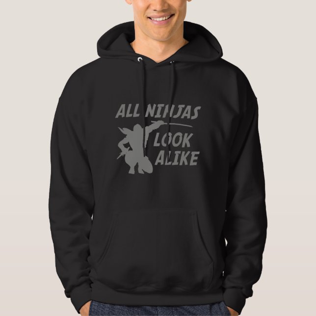 Sudadera Todos los Ninjas parecen (Anverso)