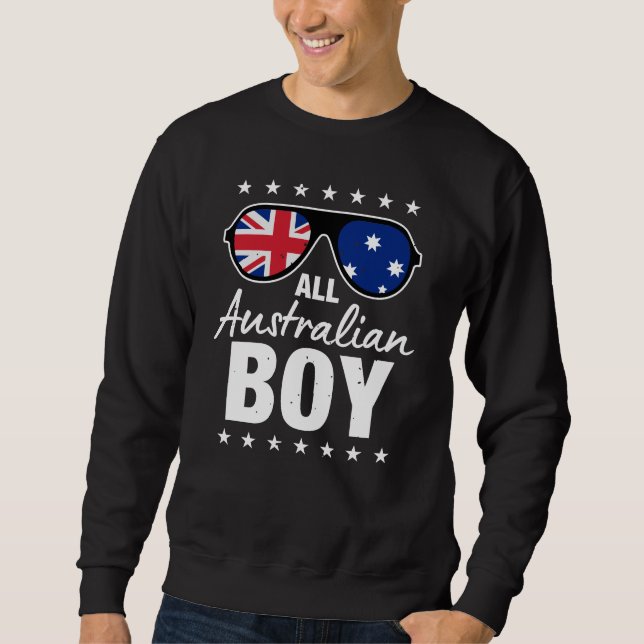 Sudadera Todos los niños australianos patrióticos Australia (Anverso)