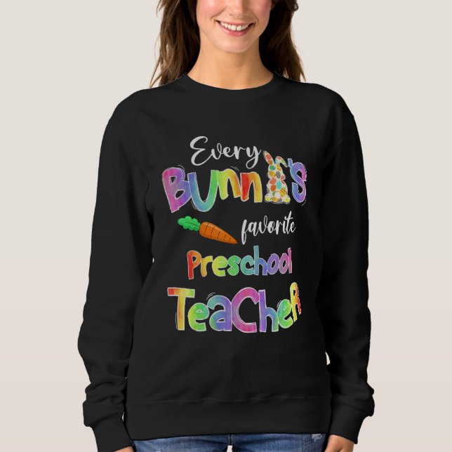 Sudadera Todos los niños son profesores favoritos de preesc (Anverso)