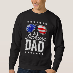 Sudadera Todos los norteamericanos, 4 de julio, Día del Pad