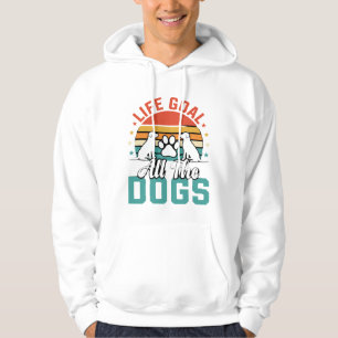 Sudadera Todos Los Perros Amante De Perros Retro