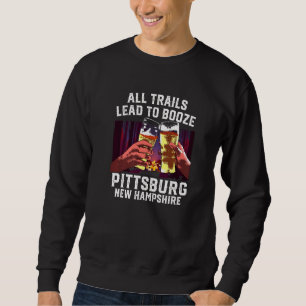Sudadera Todos Los Senderos Llevan A Booze El Camping De Pi