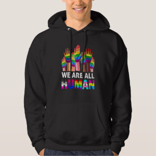 Sudadera Todos somos aliados del desfile del orgullo gay po