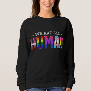 Sudadera Todos somos aliados del desfile del Orgullo LGBT p