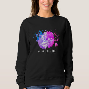 Sudadera Todos Somos EDM DJ Mezxing Club Music Techno EDM V