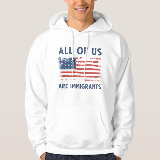 Sudadera Todos Somos Inmigrantes (Anverso)