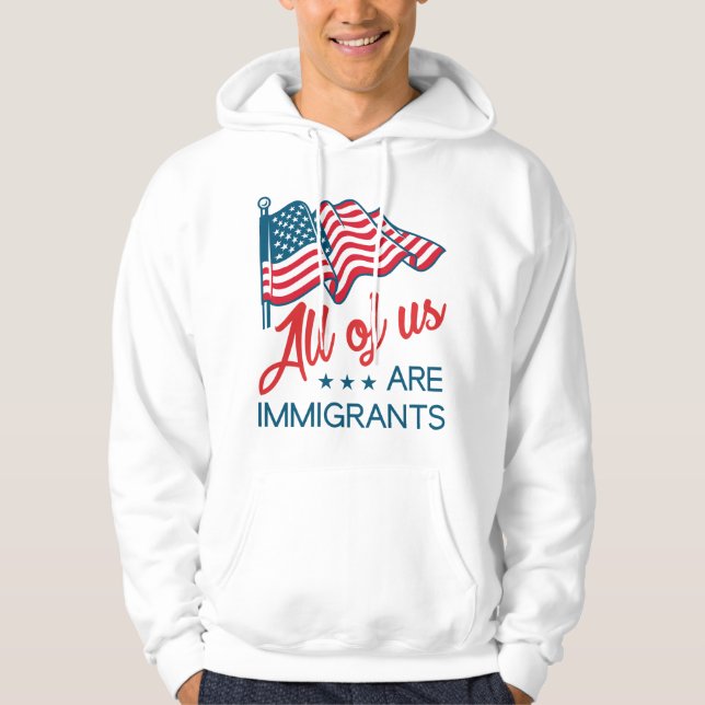 Sudadera Todos Somos Inmigrantes (Anverso)