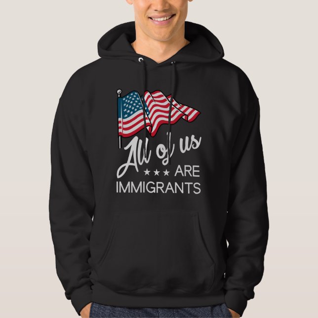 Sudadera Todos Somos Inmigrantes (Anverso)