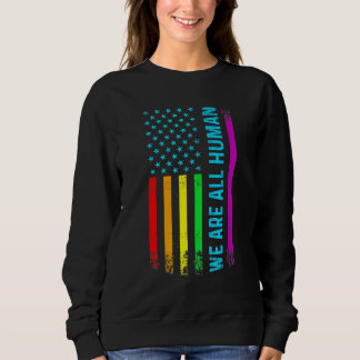 Sudadera Todos Somos La Bandera Arcoiris Del Orgullo Gay Lg