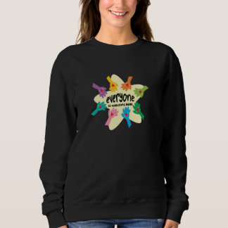 Sudadera Todos son bienvenidos aquí