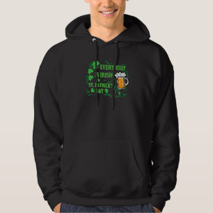 Sudadera Todos son irlandeses en el Día de San Patricio, St