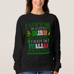 Sudadera Todos son pequeños irlandeses en el Día de San Pat