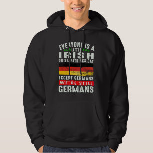 Sudadera Todos son un poco irlandeses el día de San Patrici