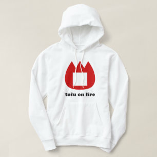 Sudadera 📛 tofu en llamas