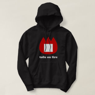 Sudadera 📛 tofu en llamas