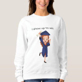 Sudadera Toga de graduación de niña