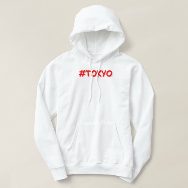 Sudadera "Tokio", diseño elegante. ¡Hazte con una en Zazzle (Diseño del anverso)
