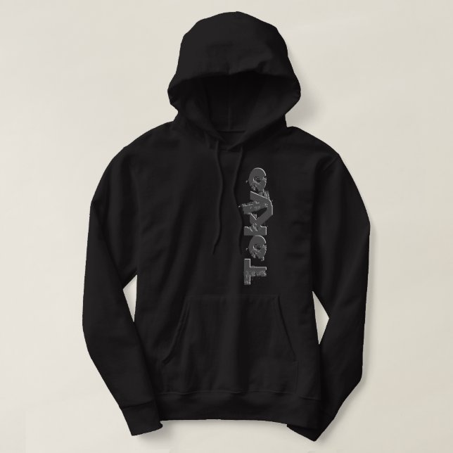 Sudadera Tokio - Estilo urbano de Guay, flamantes letras gr (Diseño del anverso)