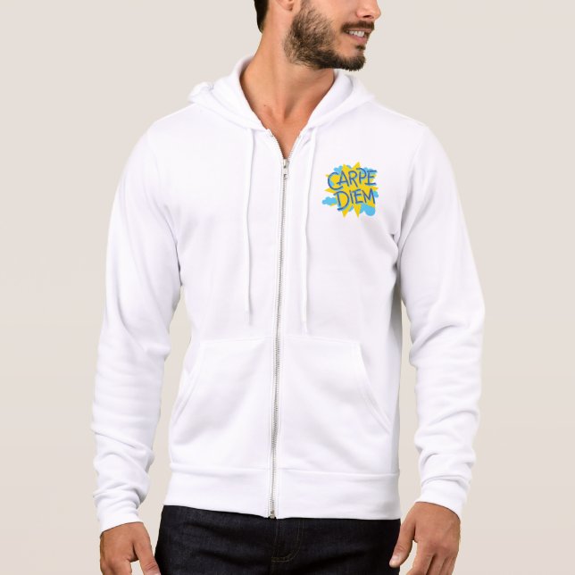 Sudadera Toma el día: Carpe Diem Hoodie (Anverso)