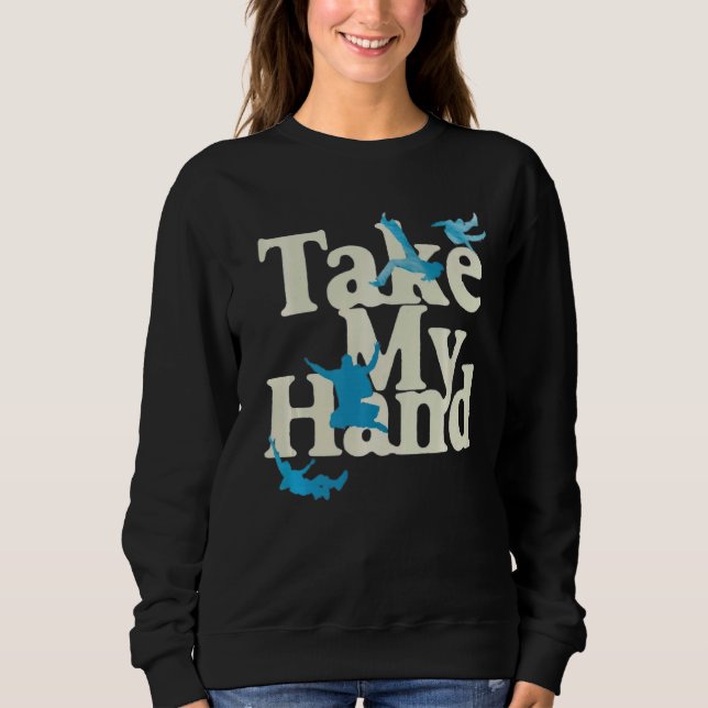 Sudadera Toma mi mano (Anverso)
