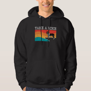 Sudadera Toma Un Paseo Boston Terrier Gráfico Senderismo  1
