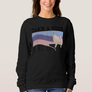 Sudadera Toma Un Paseo Perro Esquimal Americano Gráfico Div