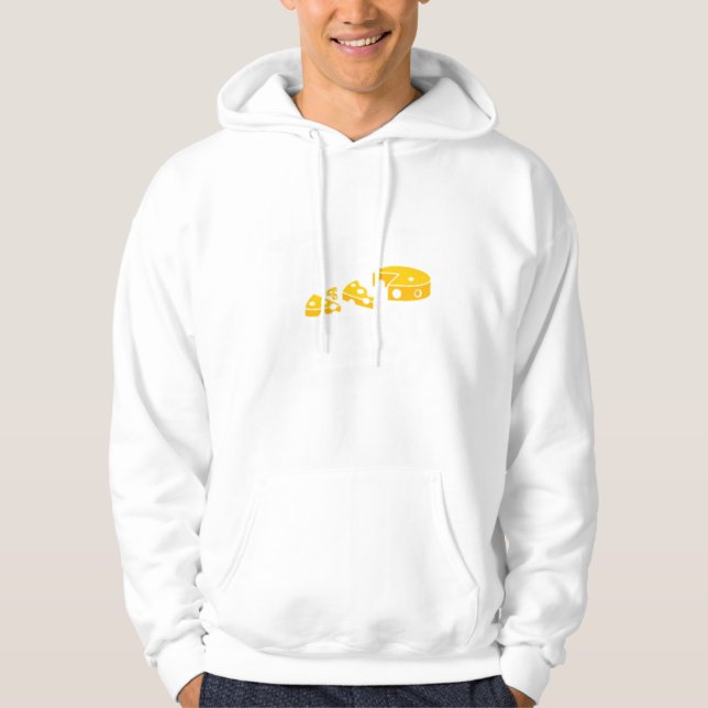 Sudadera Tómalo cursi - Impresión divertida de queso para e (Anverso)