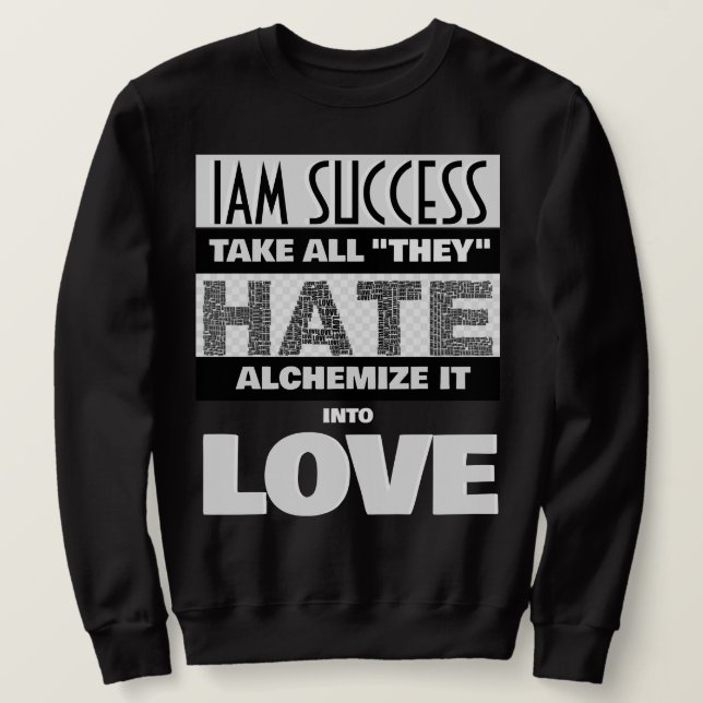SUDADERA TOMAR TODO LO QUE TIENEN (Anverso del diseño)