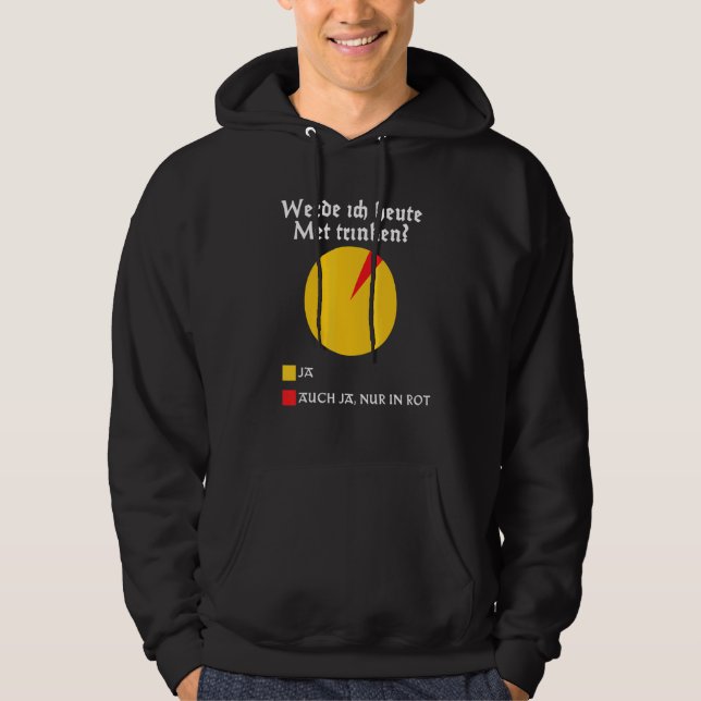 Sudadera ¿Tomaré Carne Hoy Medieval Walhalla Honey Wi (Anverso)