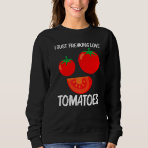 Sudadera Tomate Cool Para Hombres Mujeres Comida De Fruta S
