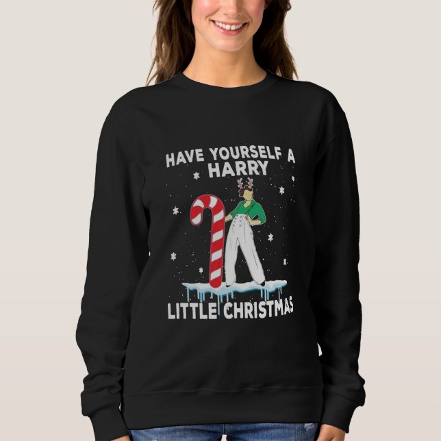 Sudadera Tómate Navidades De Harry (Anverso)