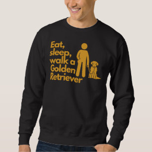 Sudadera Tome el sueño Camino Un recuperador de oro activo 