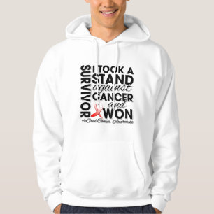 Sudadera Tomé un soporte contra cáncer oral y gané