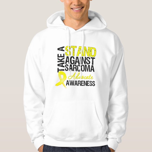 Sudadera Tome un soporte contra sarcoma (Anverso)