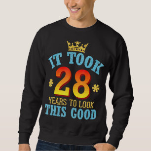 Sudadera Tomó 28 Años El Cumpleaños Ver Esta Buena Hada.
