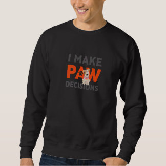 Sudadera Tomo Decisiones con la Pata Perro 7