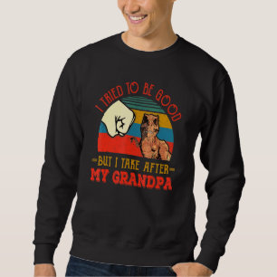 Sudadera Tomo Después De Mi Abuelo T-Rex Día Del Padre Dino