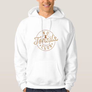 Sudadera Tonsils Club Tonsillitis Fuera Humor Niños Mordaza