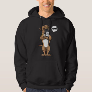 Sudadera Tonto bulldog continental Perro divertido