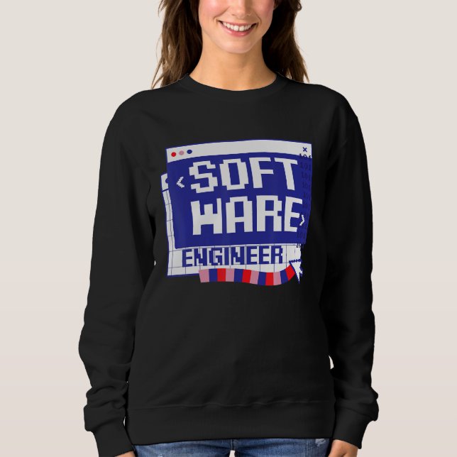 Sudadera Tonto de codificación de computadora codificador p (Anverso)