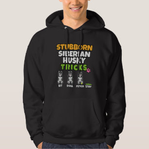Sudadera Tonto Siberian Husky Tricks I Perro I Funny Husk