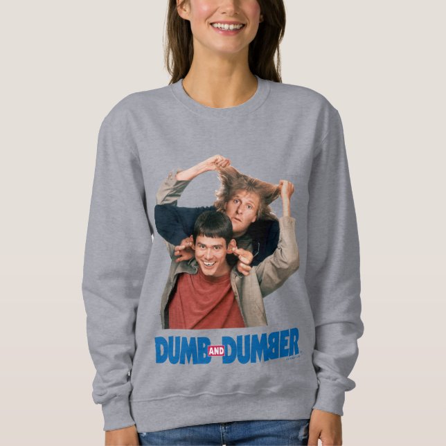 Sudadera Tonto y tonto | Lloyd y Harry (Anverso)
