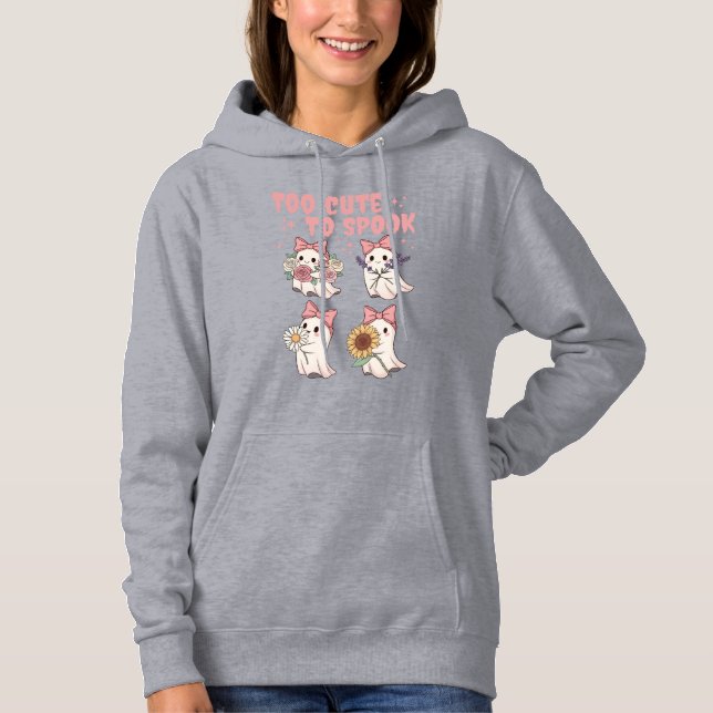 Sudadera Too Cute to Spook (Anverso)