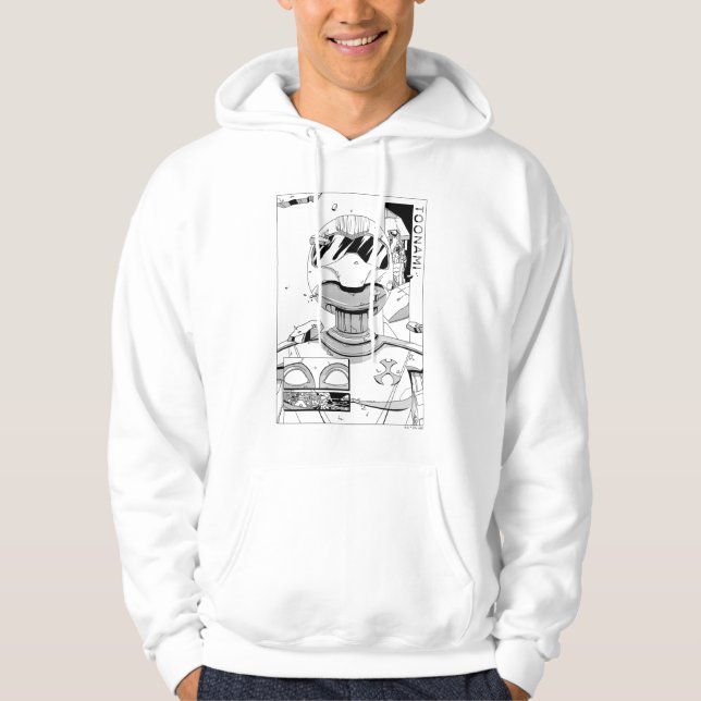 Sudadera Toonami TOM 5 y SARA Comic Style Parachoque (Anverso)