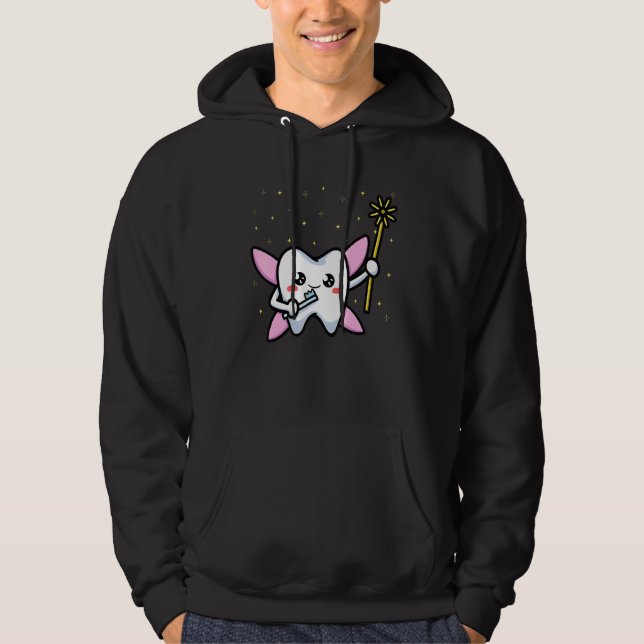 Sudadera Tooth Fairy Toothe Brush Dental Hygienist Dentists (Anverso)