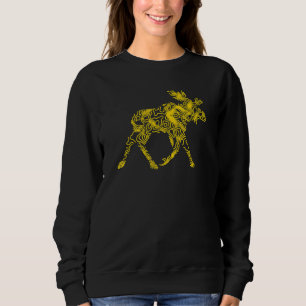 Sudadera Topo Moose Wild Adventure Camping Animal