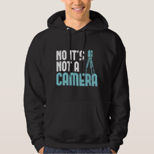 Sudadera Topógrafo No no es una cámara Topografía
